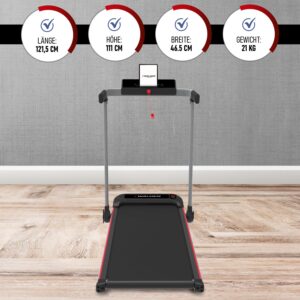 Electric Home Treadmill Folding 1-2.5HP 12 Preset Programmes LCD Display 1-10km/h F2800DE (F2800) - Image 5
