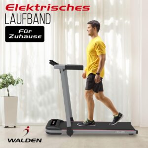 Electric Home Treadmill Folding 1-2.5HP 12 Preset Programmes LCD Display 1-10km/h F2800DE (F2800) - Image 2